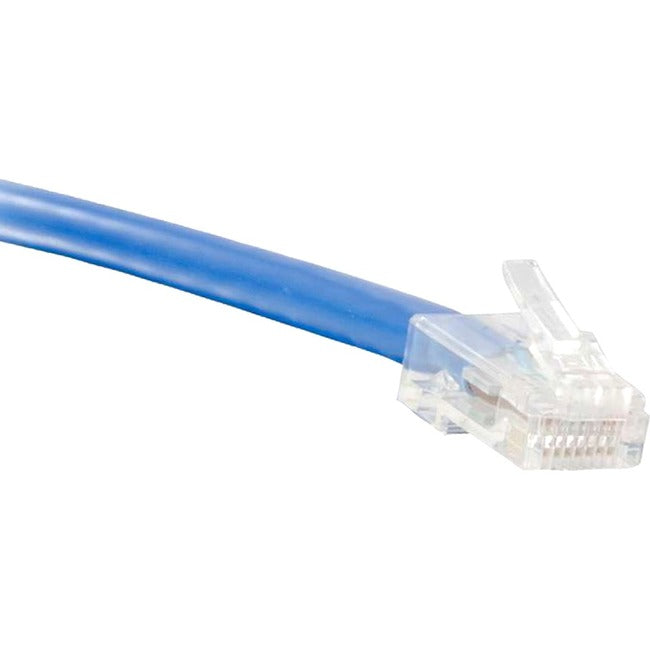 ENET Cat5e Blue 25 Foot Non-Booted (No Boot) (UTP) High-Quality Network Patch Cable RJ45 to RJ45 - 25Ft