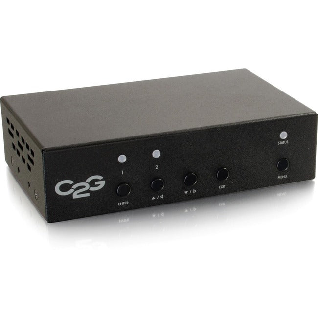 C2G HDBaseT Over Cat Extender Receiver - Scaler/De-embedder TAA