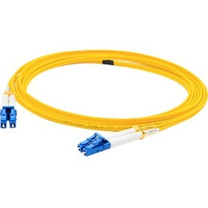 AddOn 3m ALC (Male) to LC (Male) Yellow OS1 Duplex Fiber OFNR (Riser-Rated) Patch Cable