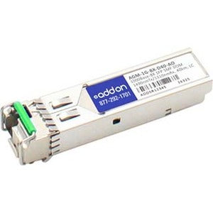 AddOn Netgear Compatible TAA Compliant 1000Base-BX SFP Transceiver (SMF, 1490nmTx/1310nmRx, 40km, LC, DOM)