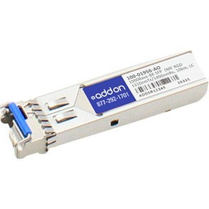 AddOn Calix 100-01956 Compatible TAA Compliant 1000Base-BX SFP Transceiver (SMF, 1310nmTx/1490nmRx, 10km, LC, Rugged)