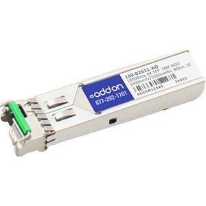 AddOn Calix 100-02611 Compatible TAA Compliant 1000Base-BX SFP Transceiver (SMF, 1490nmTx/1550nmRx, 80km, LC, Rugged)