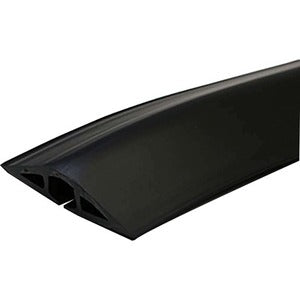 C2G 5ft Wiremold Corduct Overfloor Cord Protector - Black