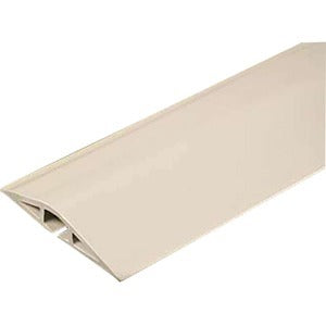 C2G 5ft Wiremold Corduct Overfloor Cord Protector - Ivory