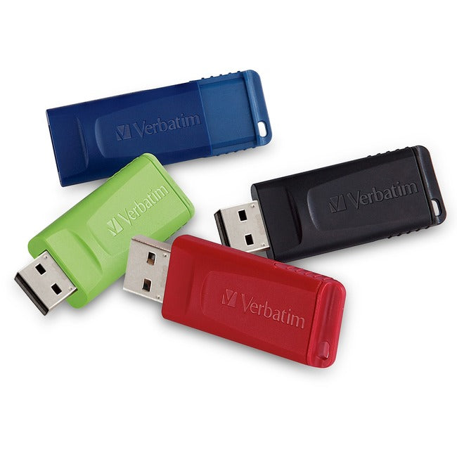 Verbatim 16GB Store 'n' Go USB Flash Drive - USB 2.0 - 4pk