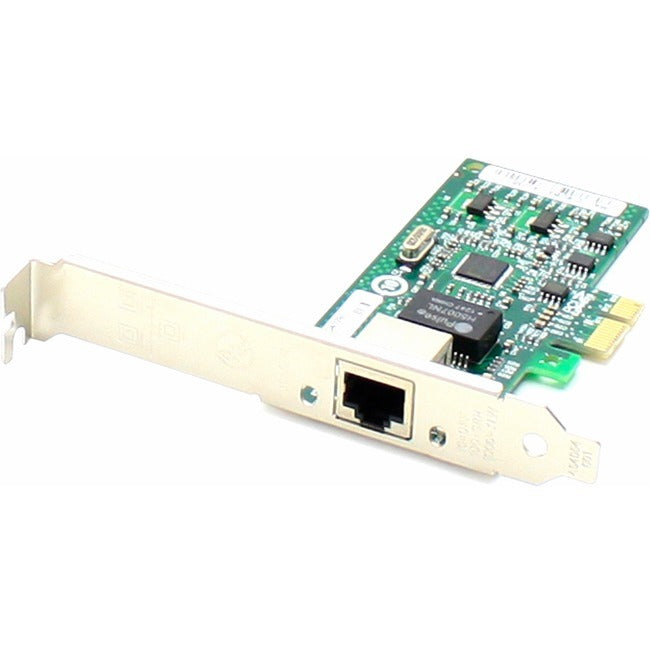 AddOn 10/100/1000Mbs Single Open RJ-45 Port 100m Copper PCI Network Interface Card