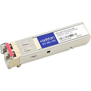 AddOn MSA and TAA Compliant 1000Base-CWDM SFP Transceiver (SMF, 1590nm, 40km, LC)