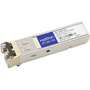 AddOn Dell 407-10933 Compatible TAA Compliant 1000Base-SX SFP Transceiver (MMF, 850nm, 550m, LC)