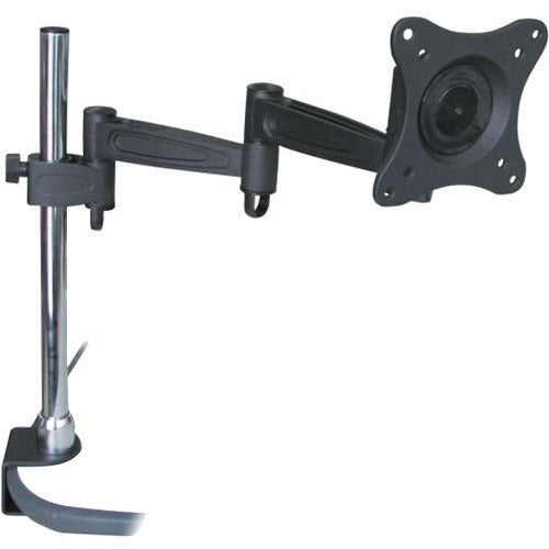 Monoprice 6421 Desk Mount for Monitor - Black, Chrome