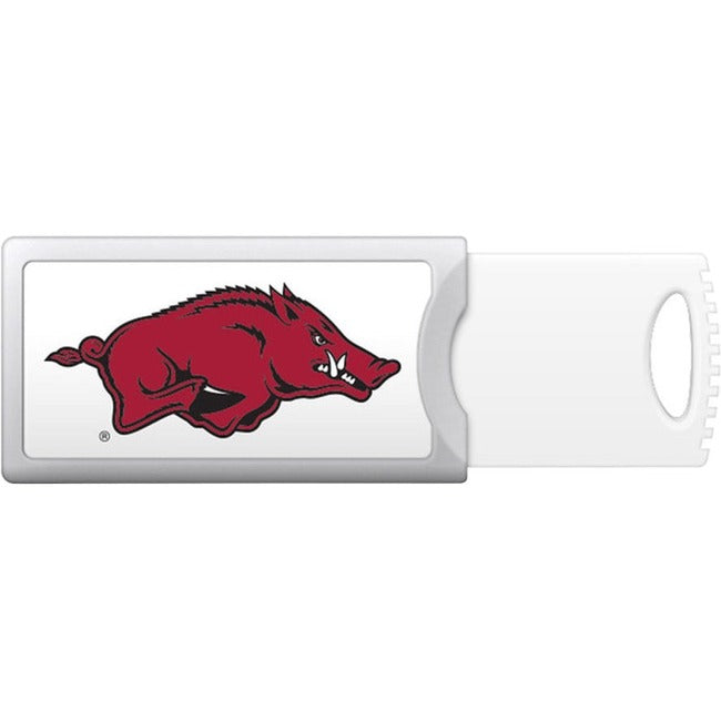 OTM University of Arkansas - Fayetteville Push USB Flash Drive, Classic