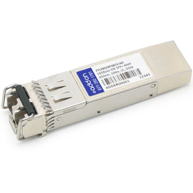 AddOn Finisar FTLF8529P3BCV Compatible TAA Compliant 16Gbs Fibre Channel SW SFP+ Transceiver (MMF, 850nm, 100m, LC, DOM)