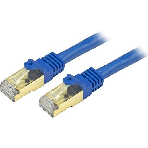 StarTech.com 35 ft Cat6a Patch Cable - Shielded (STP) - Blue - 10Gb Snagless Cat 6a Ethernet Patch Cable