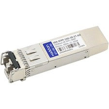 AddOn Juniper Networks SRX-SFPP-10G-SR-ET Compatible TAA compliant 10GBase-SR SFP+ Transceiver (MMF; 850nm; 300m; LC; DOM)