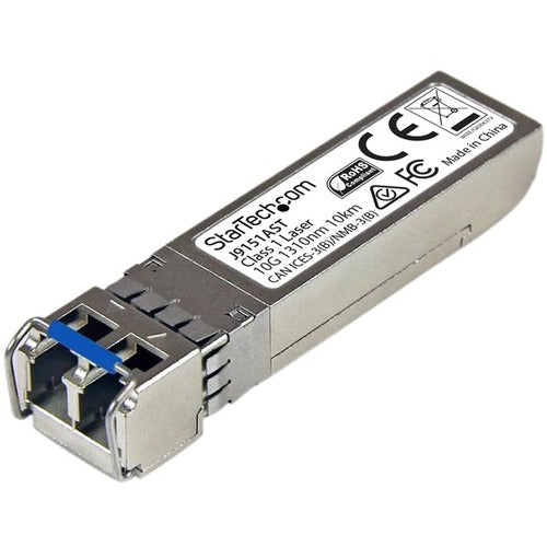 StarTech.com HP J9151A Compatible SFP+ Module - 10GBASE-LR Fiber Optical SFP Transceiver - Lifetime Warranty - 10 Gbps - Maximum Transfer Distance: 10 km (6.2 mi)