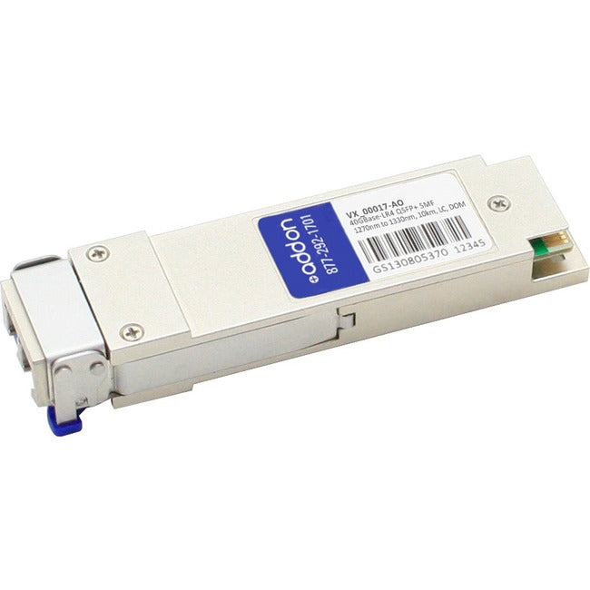 AddOn VSS Monitoring VX_00017 Compatible TAA Compliant 40GBase-LR4 QSFP+ Transceiver (SMF, 1270nm to 1330nm, 10km, LC, DOM)