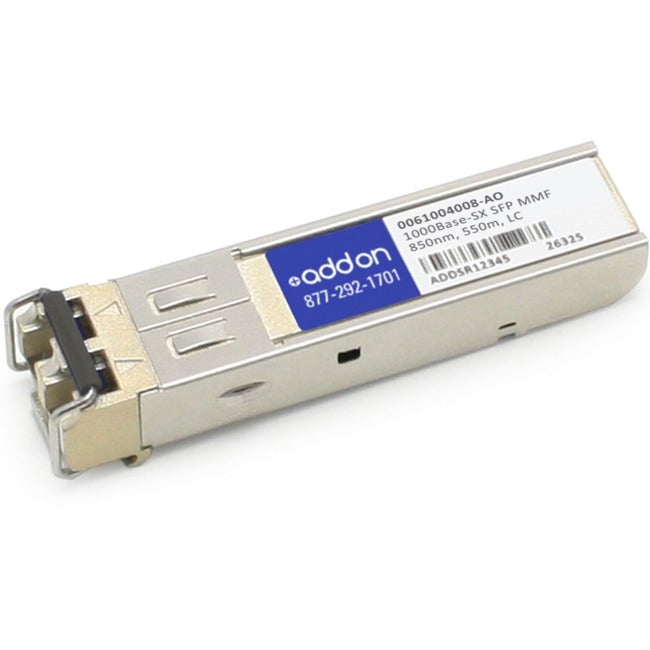 AddOn ADVA 0061004008 Compatible TAA Compliant 1000Base-SX SFP Transceiver (MMF, 850nm, 550m, LC)