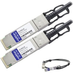 AddOn Dell 470-ABQG Compatible TAA Compliant 100GBase-CU QSFP28 to QSFP28 Direct Attach Cable (Passive Twinax, 2m)