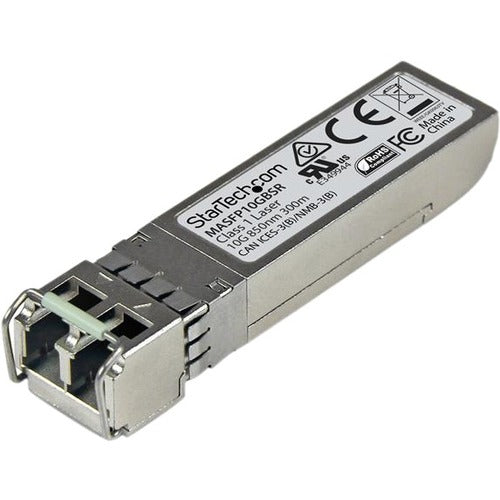 StarTech.com Cisco Meraki MA-SFP-10GB-SR Compatible SFP+ Module - 10GBASE-SR Fiber Optical SFP Transceiver - Lifetime Warranty - 10 Gbps - Maximum Transfer Distance: 300 m (984 ft.)