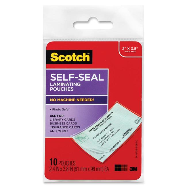 Scotch Self-Sealing Laminating Pouch