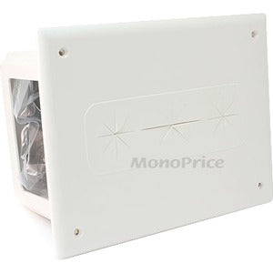 Monoprice, Inc. Recessed Media Box White