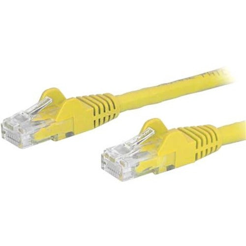 StarTech.com 20ft Yellow Cat6 Patch Cable with Snagless RJ45 Connectors - Long Ethernet Cable - 20 ft Cat 6 UTP Cable