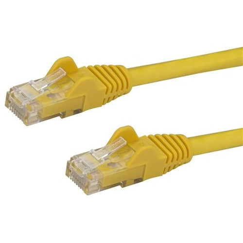 StarTech.com 6 ft Yellow Cat6 Cable with Snagless RJ45 Connectors - Cat6 Ethernet Cable - 6ft UTP Cat 6 Patch Cable