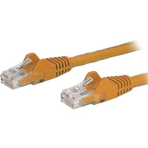 StarTech.com 30ft Orange Cat6 Patch Cable with Snagless RJ45 Connectors - Long Ethernet Cable - 30 ft Cat 6 UTP Cable