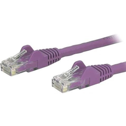 StarTech.com 4ft Purple Cat6 Patch Cable with Snagless RJ45 Connectors - Cat6 Ethernet Cable - 4 ft Cat6 UTP Cable