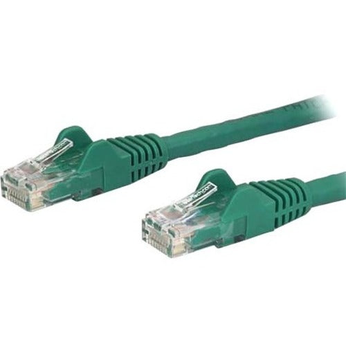 StarTech.com 14ft Green Cat6 Patch Cable with Snagless RJ45 Connectors - Cat6 Ethernet Cable - 14 ft Cat6 UTP Cable