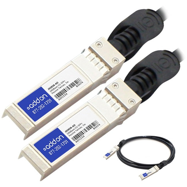 AddOn HP J9285B Compatible 10GBase-CU SFP+ to SFP+ Direct Attach Cable (Passive Twinax, 7m)