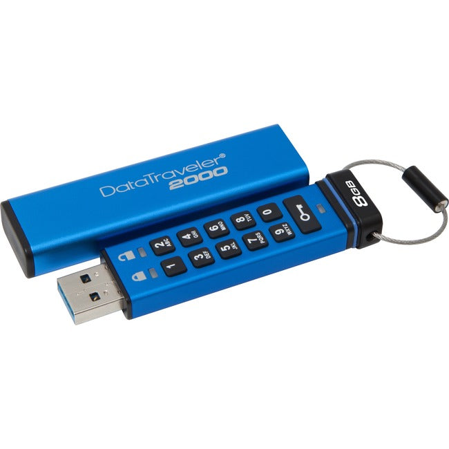 Kingston 8GB DataTraveler 2000 USB 3.1 Flash Drive