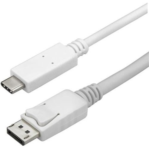 StarTech.com 3m / 10 ft USB C to DisplayPort Cable - USB-C to DP Cable - 4K 60Hz - White