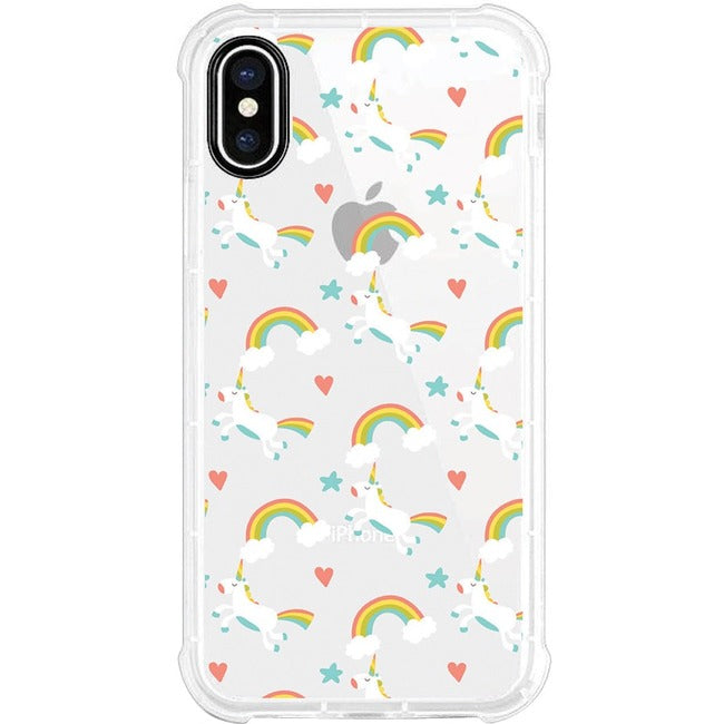 OTM Phone Case, Tough Edge, Unicorns & Rainbows