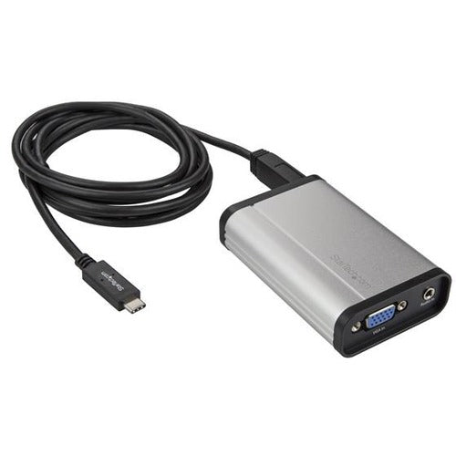 StarTech.com VGA to USB C Video Capture Device - USB Capture Card - Windows and Mac - DirectShow Compatible - 1080p 60fps - USBC2VGCAPRO