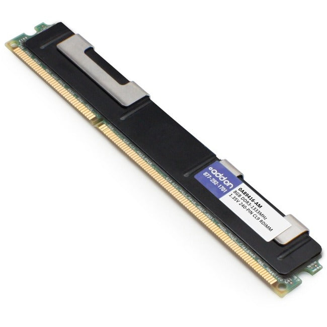 AddOn AM1333D3DRLPR/8G x1 Lenovo 0A89416 Compatible Factory Original 8GB DDR3-1333MHz Registered ECC Dual Rank 1.35V 240-pin CL9 RDIMM