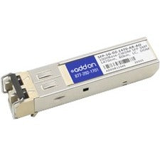 AddOn Arista Networks AR-SFP-1G-DZ-1470 Compatible TAA Compliant 1000Base-CWDM SFP Transceiver (SMF, 1470nm, 80km, LC, DOM)