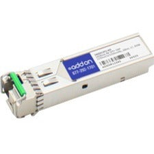 AddOn ADTRAN 1442412F1 Compatible TAA Compliant 10GBase-BX SFP+ Transceiver (SMF, 1270nmTx/1330nmRx, 60km, LC, DOM)