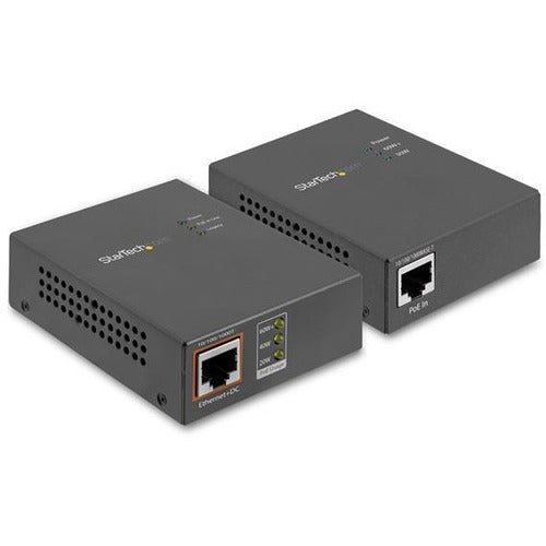 StarTech.com 1-Port PoE Injector & Splitter Kit - 60 W PoE Over 100 m (330ft) - IEEE 802.3af/at/bt Compatible - 10/100/1000Mbps