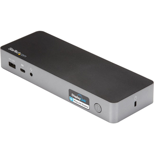 StarTech.com USB-C Docking Station with USB-A Laptop Compatibility - 60W PD