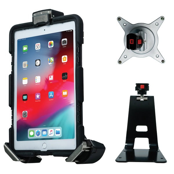 Tri-Grip Tablet Security Clasp with Quick-Connect Base and VESA(R) Mount for 7-Inch to 13-Inch Tablets