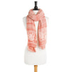 Michelle Scarf in Peach