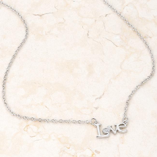 Love Script Necklace