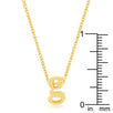 Golden Initial G Pendant