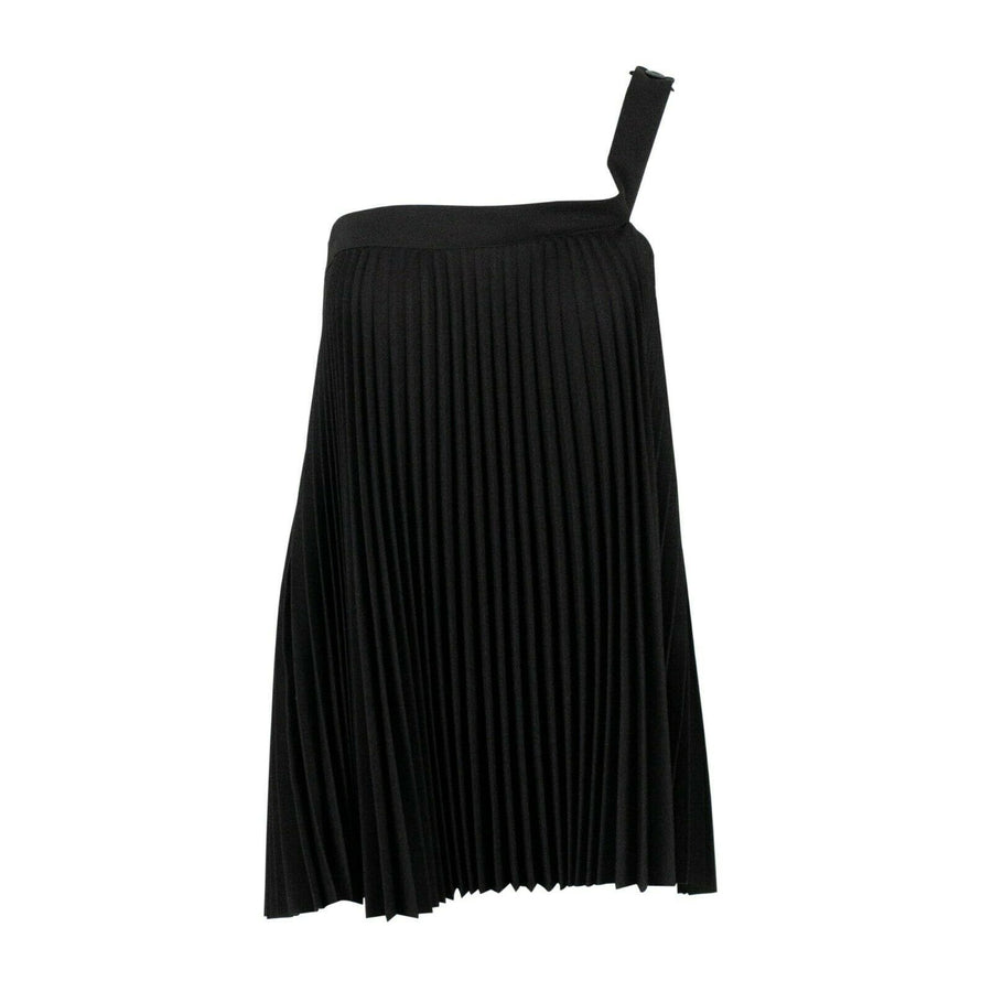 Pleated Convertible Top/Skirt - Black