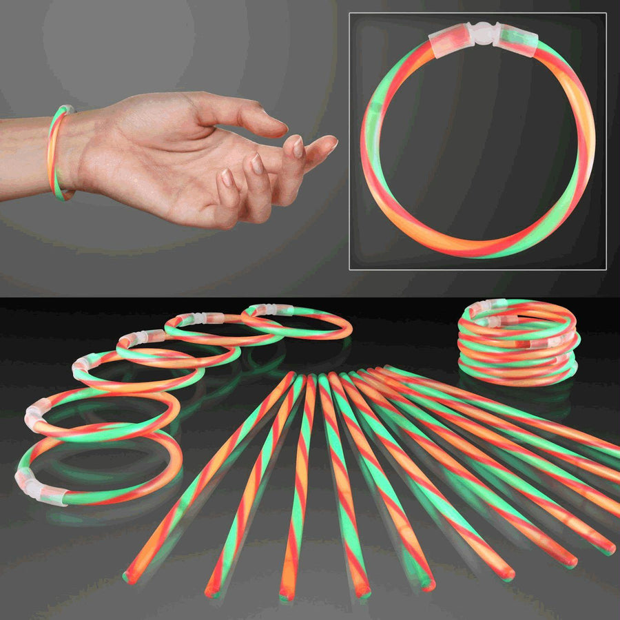 Spiral Glowstick Bracelet Pack of 25