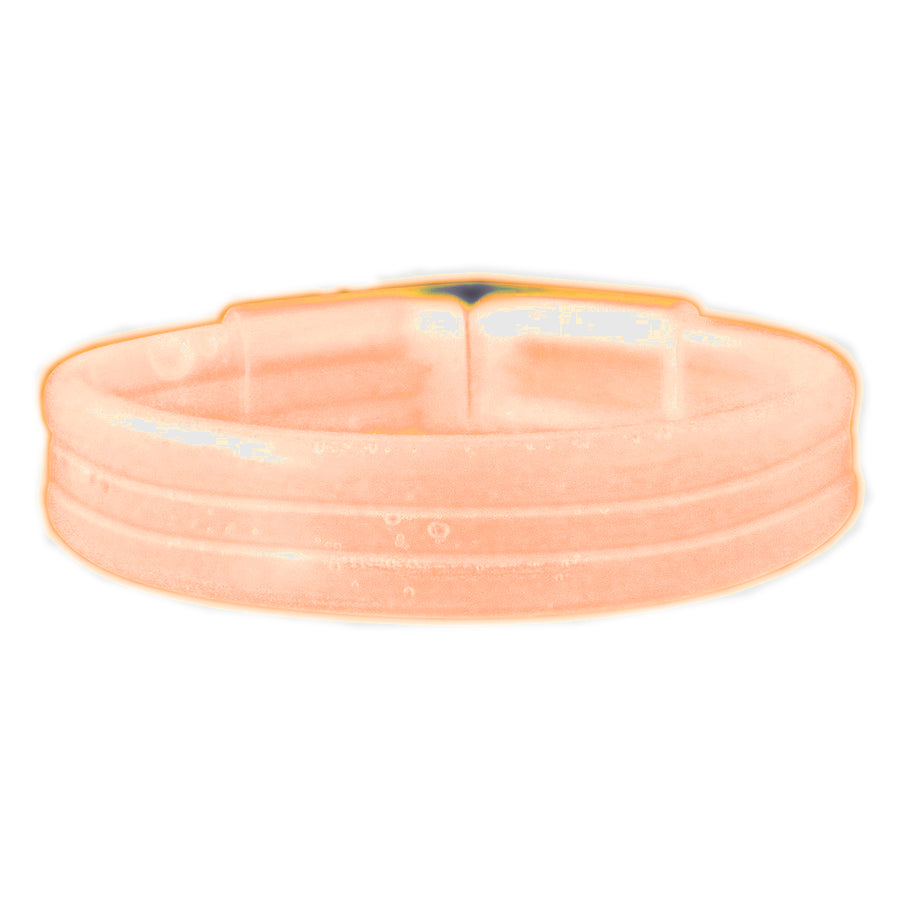 Wide Glow Stick 8 Inch Bracelet Orange Pack of 30