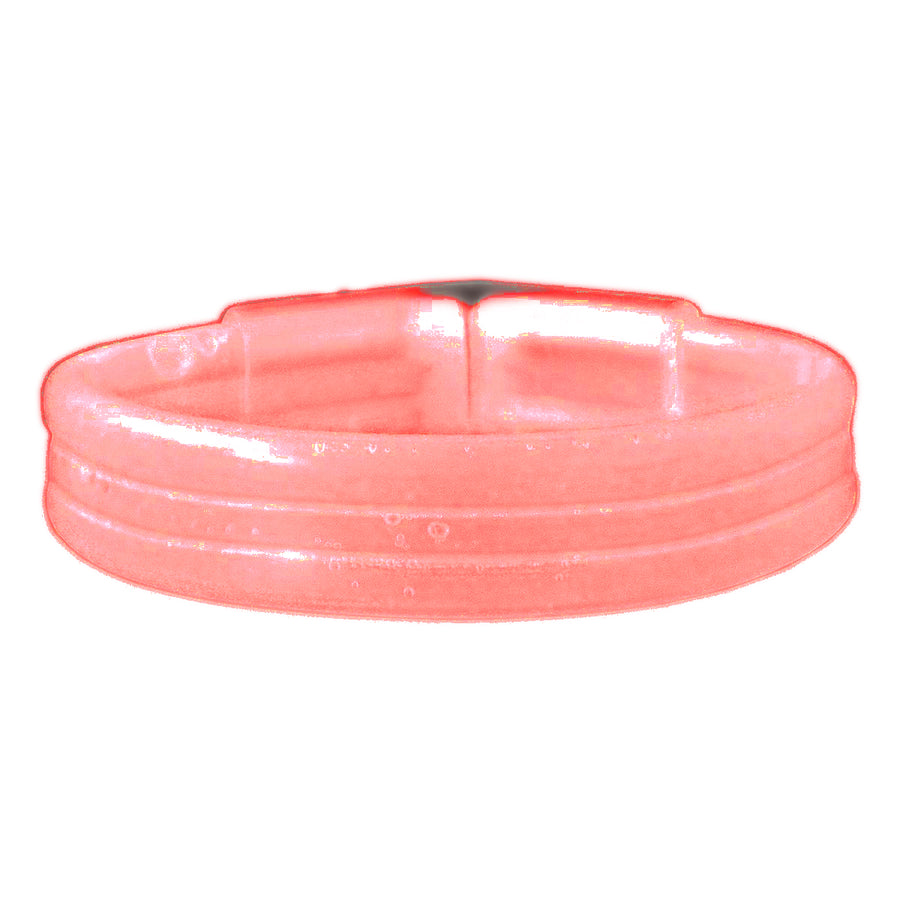 Wide Glow Stick 8 Inch Bracelet Red Pack of 30