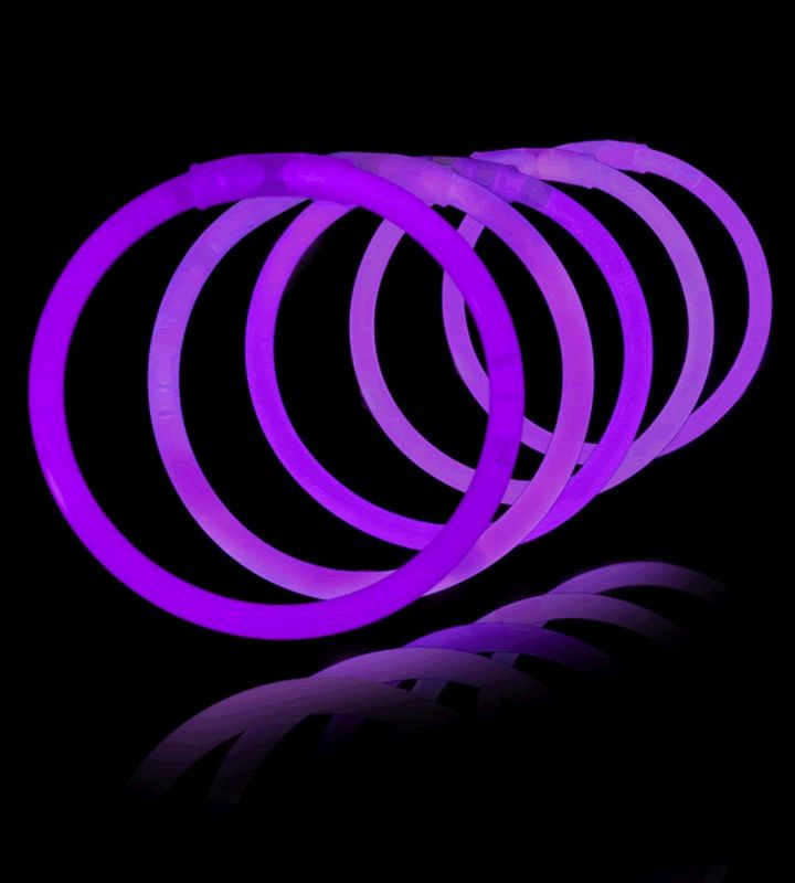 Glow Bracelet Purple Tube of Fifty