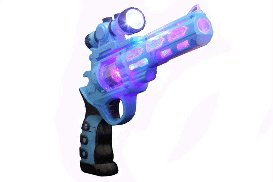 Light Up Revolver Gun