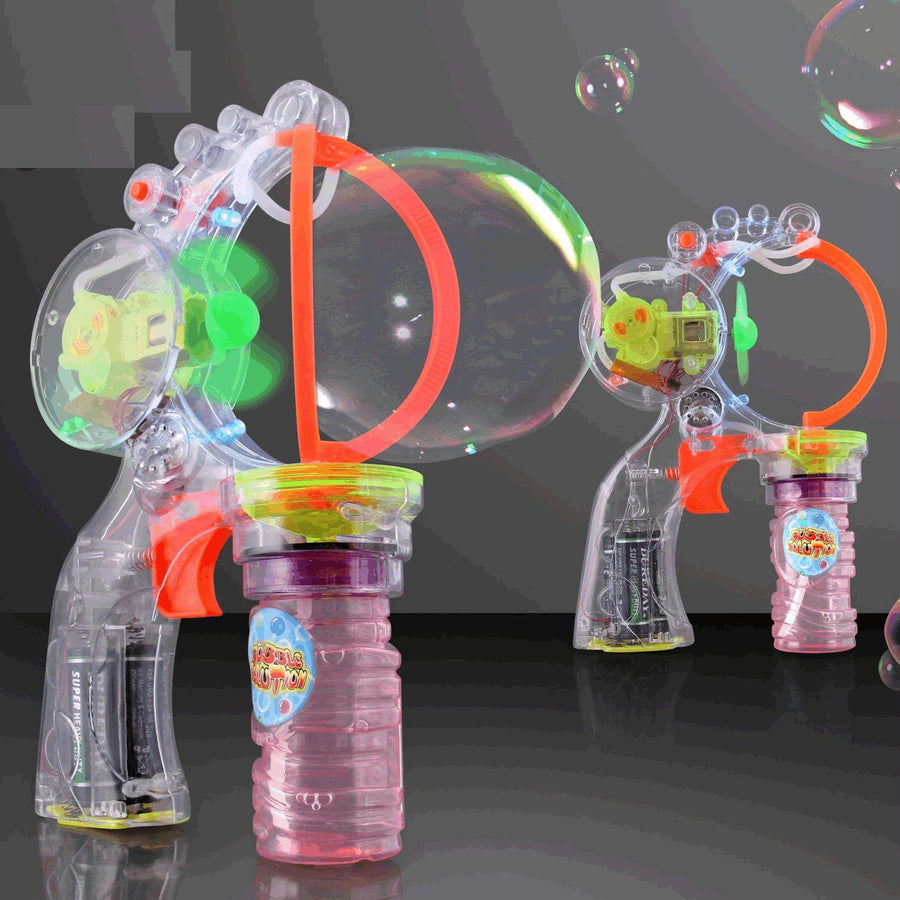 Big and Little Bubble Making Gun with Music